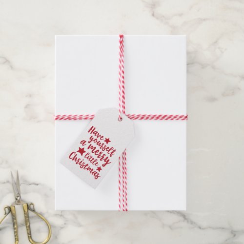 Have Yourself a Merry Little Christmas Gift Tags