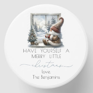 Have Yourself A Merry Little Christmas Gnome Mini Candle Favors