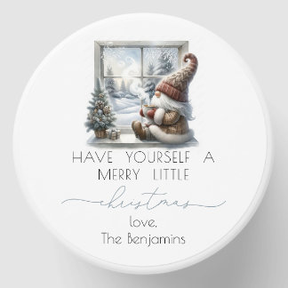 Have Yourself A Merry Little Christmas Gnome Mini Candle Favors