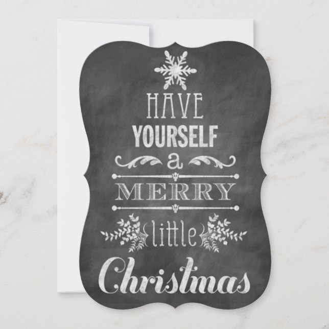 Have Yourself a Merry Little Christmas... Holiday Card (Front)