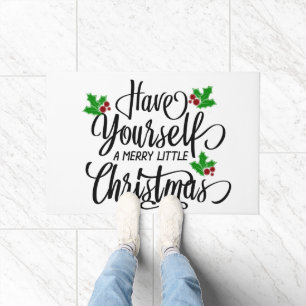 Have Yourself a Merry Little Christmas Holiday Doormat