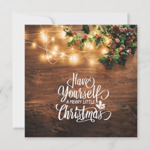 Have Yourself A Merry Little Christmas Invitation