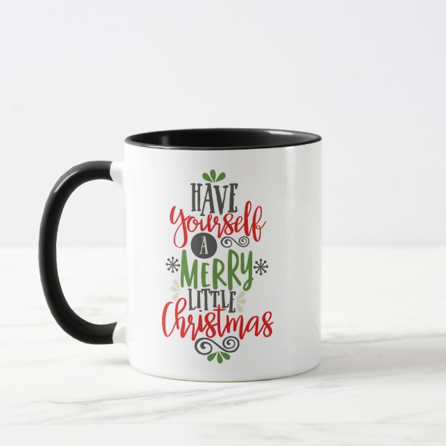 Have Yourself a Merry Little Christmas Mug (Left)
