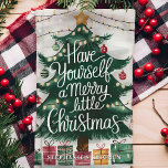 Have Yourself A Merry Little Christmas Tree Kitchen Towel<br><div class="desc">Add a cozy touch of Christmas to your kitchen with this charming towel featuring a beautifully decorated Christmas tree and the festive message "Have Yourself a Merry Little Christmas." With glowing string lights and colorful presents underneath, this kitchen towel brings the magic of the season to your home. Perfect for...</div>
