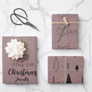 Have yourself a merry little christmas wrapping paper sheets