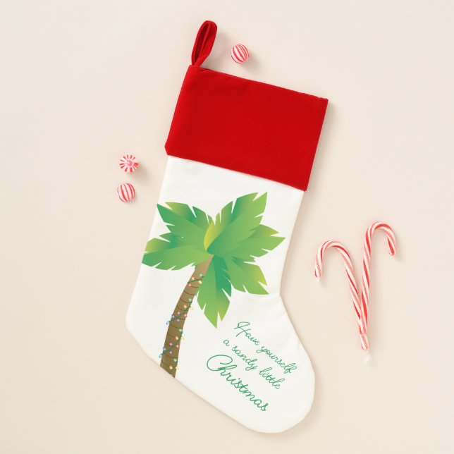 Have yourself a sandy little Christmas Stocking (Front)