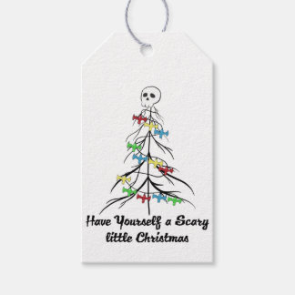 Have yourself a scary little Christmas! Gift Tags