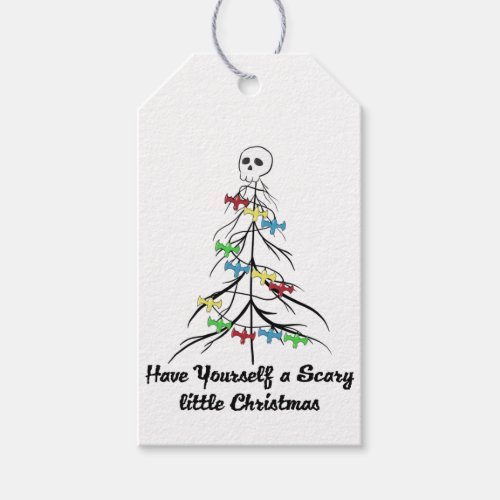 Have yourself a scary little Christmas Gift Tags
