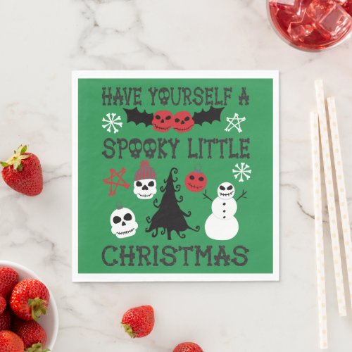 Have Yourself a Spooky Little Christmas Napkins