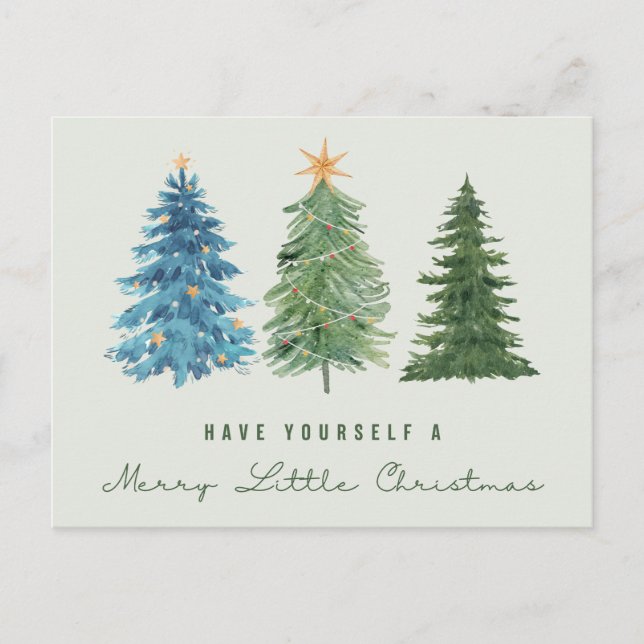 Have Yourself a Very Little Christmas Postcard  (Front)