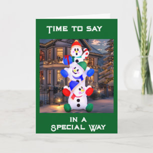 "HAVE YOURSELF A VERY SPECIAL CHRISTMAS DAY" CARD