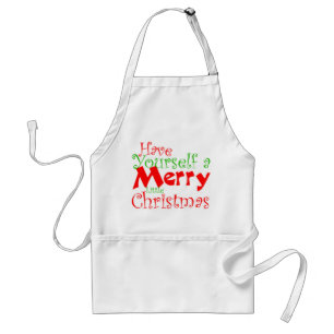 Have Yourself Merry Christmas Holiday Apron