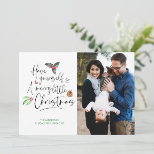 Have Yourself Merry Little Christmas Photo Card