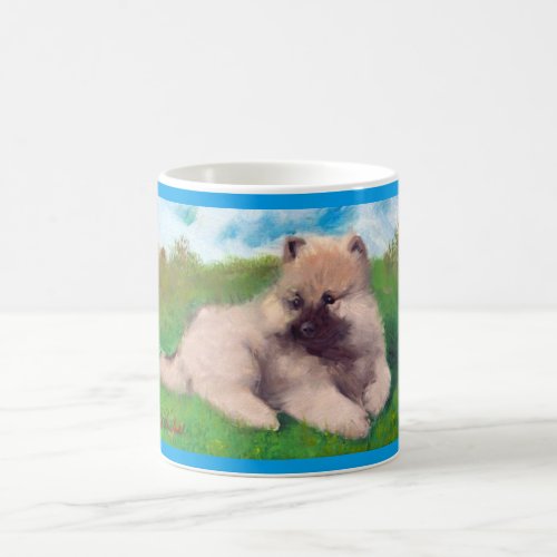 Havel Keeshond Puppy Mug