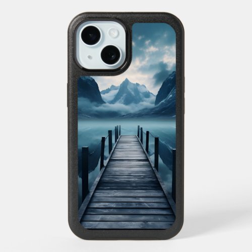Haven Mountain Lakeside Horizon Landscape iPhone 15 Case