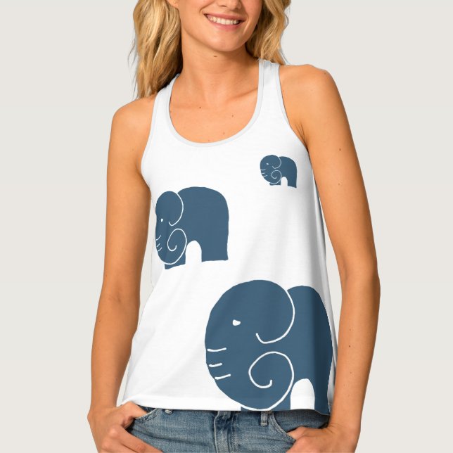 Haven Racer Back teeshirt Tank Top (Front)