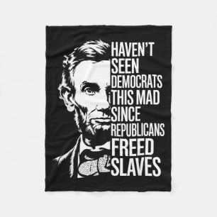 Haven't Seen Democrats This Mad Since Republicans  Fleece Blanket