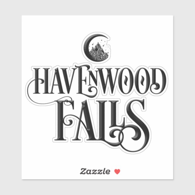 Havenwood Falls Logo Vinyl Decal (Sheet)