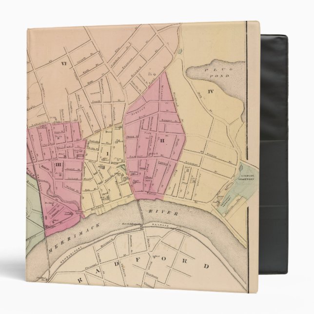 Haverhill 3 Ring Binder (Front/Inside)