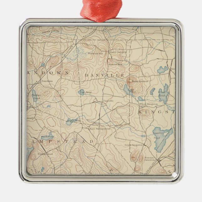 Haverhill, Massachusetts Metal Ornament (Front)