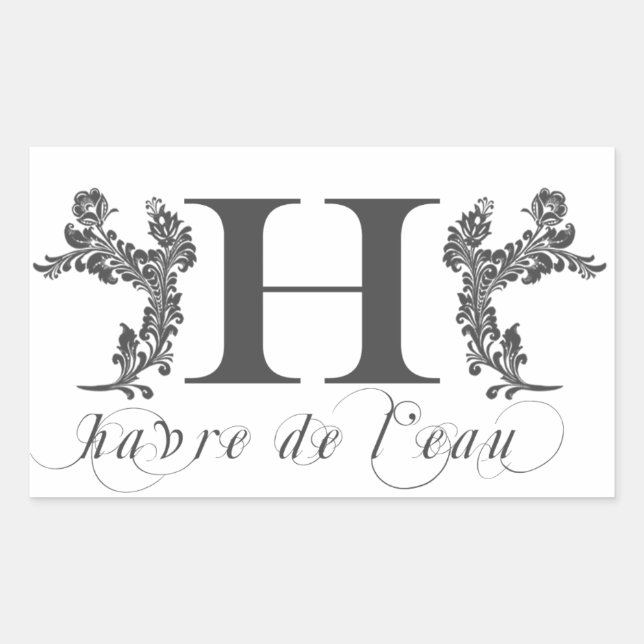 Haverleau: Rectangle Sticker (Front)