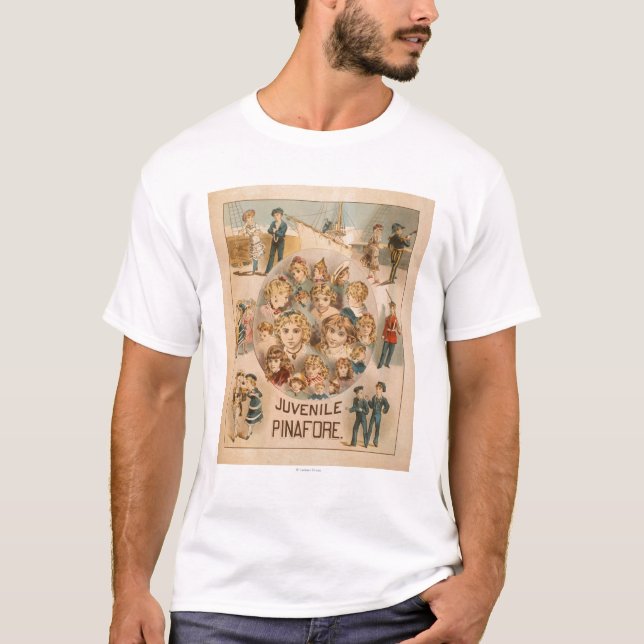 Haverly's New York Juvenile Pinafore Theatre 2 T-Shirt (Front)
