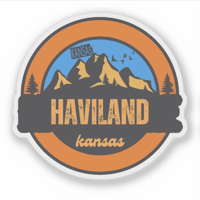 Haviland, Kansas Sticker (Front)