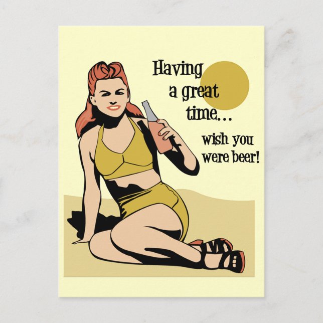 Having a Great Time Postcard (Front)
