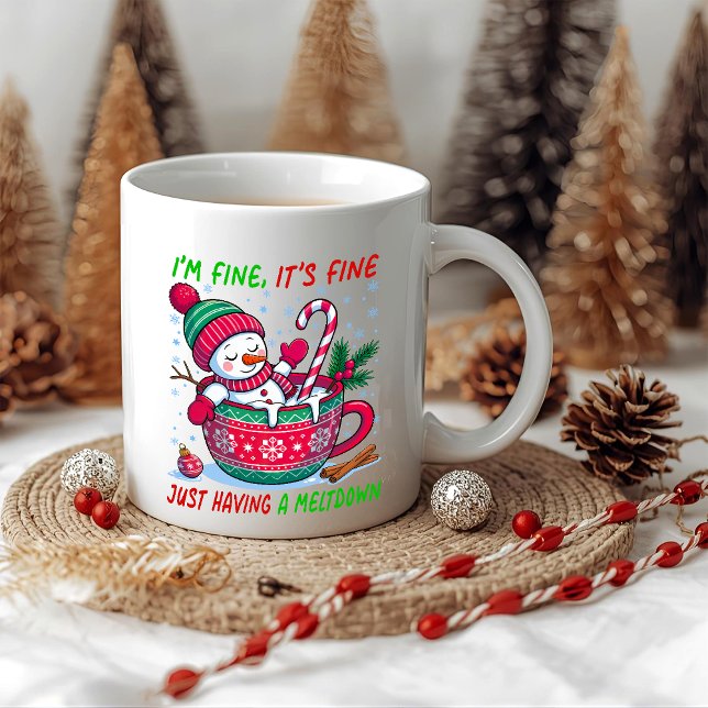 Having A Meltdown Coffee Mug (Creator Uploaded)