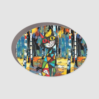 Having An Abstract Kinda Day Car Magnet