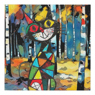 Having An Abstract Kinda Day Faux Canvas Print