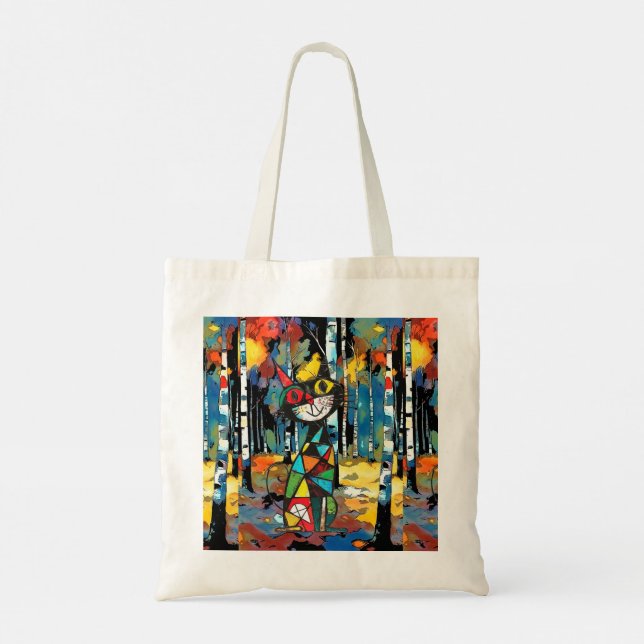 Having An Abstract Kinda Day Tote Bag (Back)