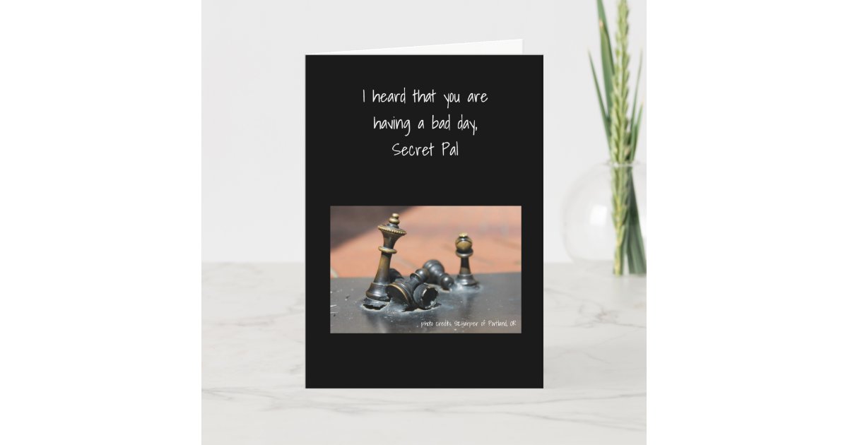 Having Bad Day Card | Zazzle.com