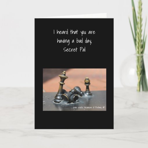 Having Bad Day Card | Zazzle