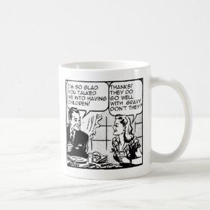 Having Children Funny Retro Mug Humor