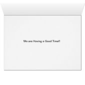 Having Fun on a Hot Summer Day Cards (Inside Horizontal (Bottom))