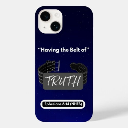 Having the Belt of Truth _ Barely There _  Case_Mate iPhone 14 Case