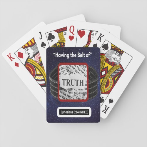 Having the Belt of Truth _ Classic Playing Cards