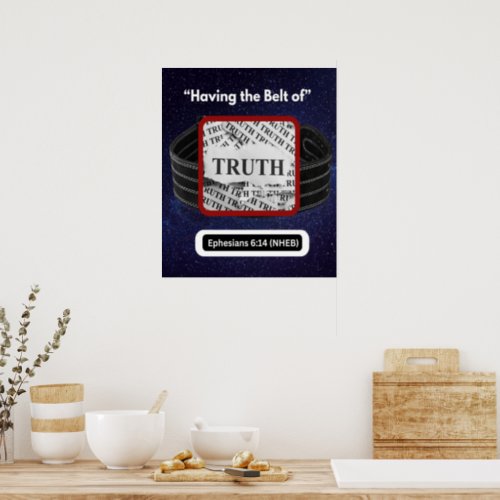 Having The Belt of Truth _ Poster