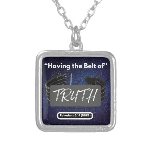 Having the Belt of Truth _ Small Necklace