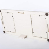 Having You As Their Papa Ivory Picture Frame (Back)