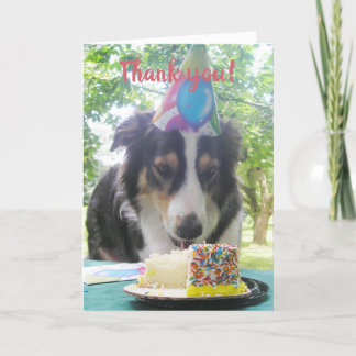"Having Your Cake and Eating it Too!" Thank You Ca Card