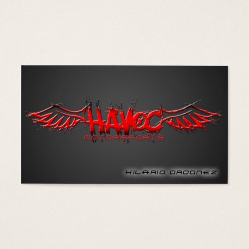Havoc Motorsports (NM) Business Cards