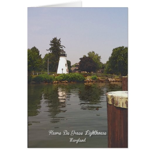 Havre De Grace Lighthouse Card (Front)