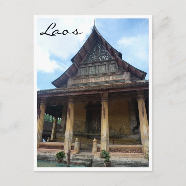 haw phra kaew postcard (Front)