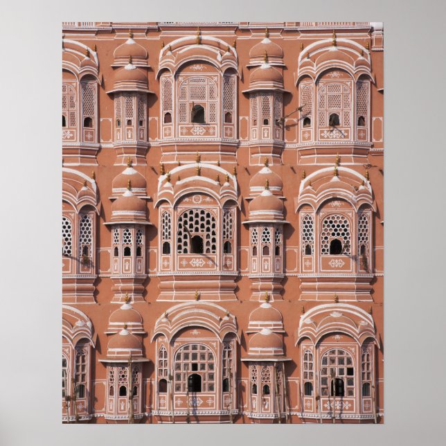 Hawa Mahal (Palace of Winds), Jaipur Poster (Front)
