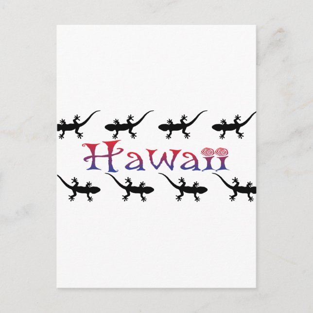 hawai geckos postcard (Front)