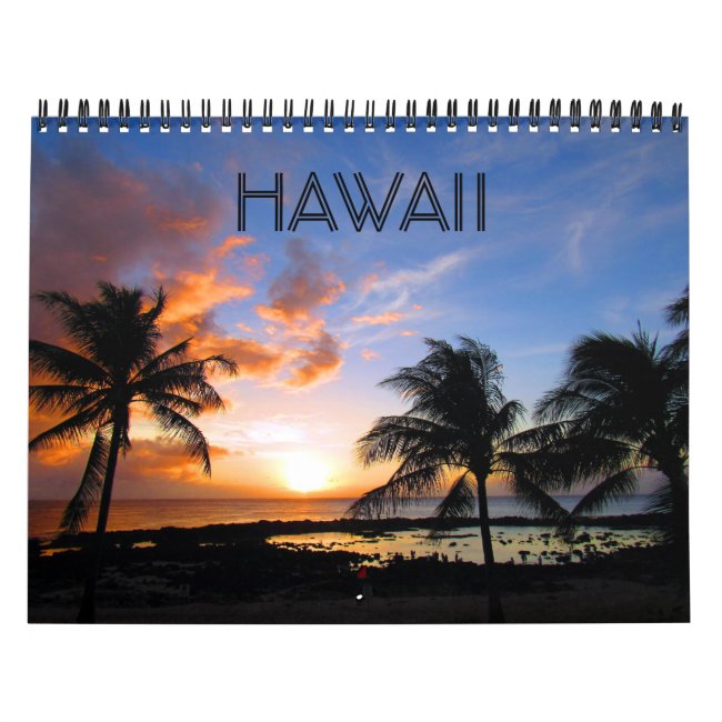hawaii 2021 calendar