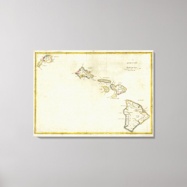 Hawaii 2 canvas print (Front)