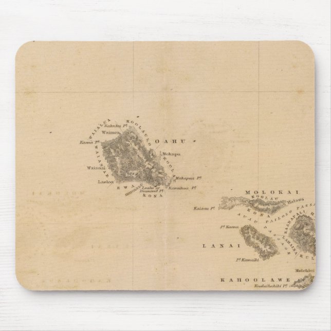 Hawaii 3 mouse pad (Front)